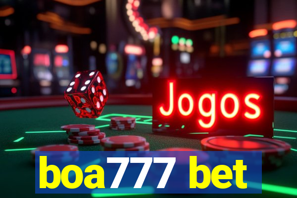 boa777 bet